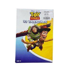 Disney Pixar Toy Story 32 Valentines Cards Buzz & Woody Sealed Vintage 8 Designs